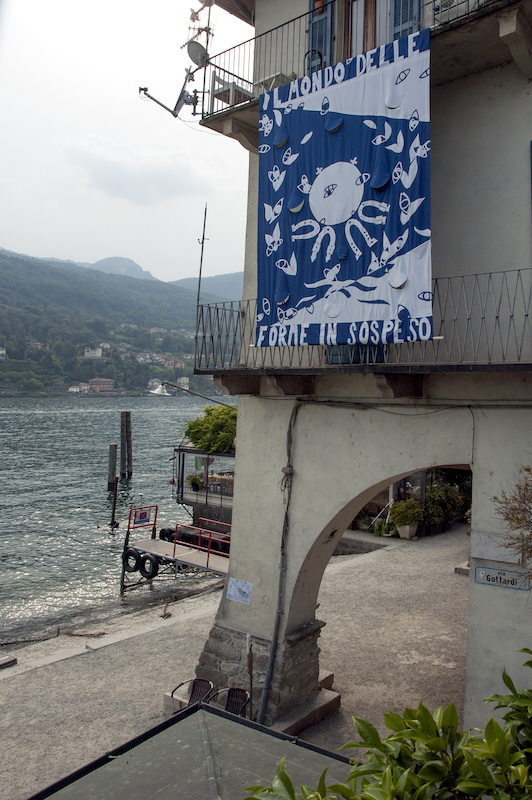 2018 — AQUA, Isola dei pescatori, Italy — curated by Adelina von Furstenberg / Il mondo delle forme in sospeso, 340×240, cotton